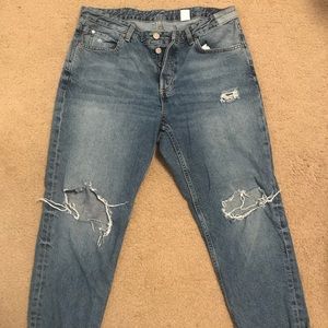 H&M denim boyfriend jeans